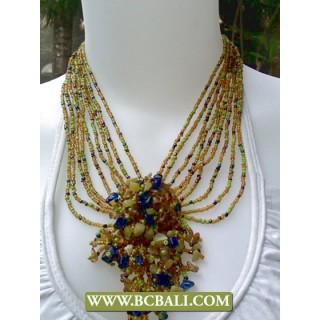 Mix Beads Chockers Necklaces Fashion with Stones